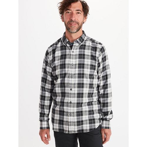 Marmot Harkins Clothes - Mens Shirts Black CA3694570 Canada